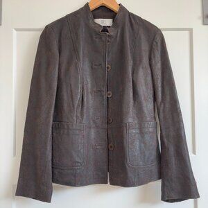 DKNY City Leather Jacket, Size 8
